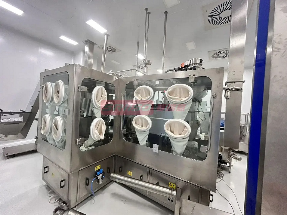 Aislador de presión negativa de la máquina de varios granos